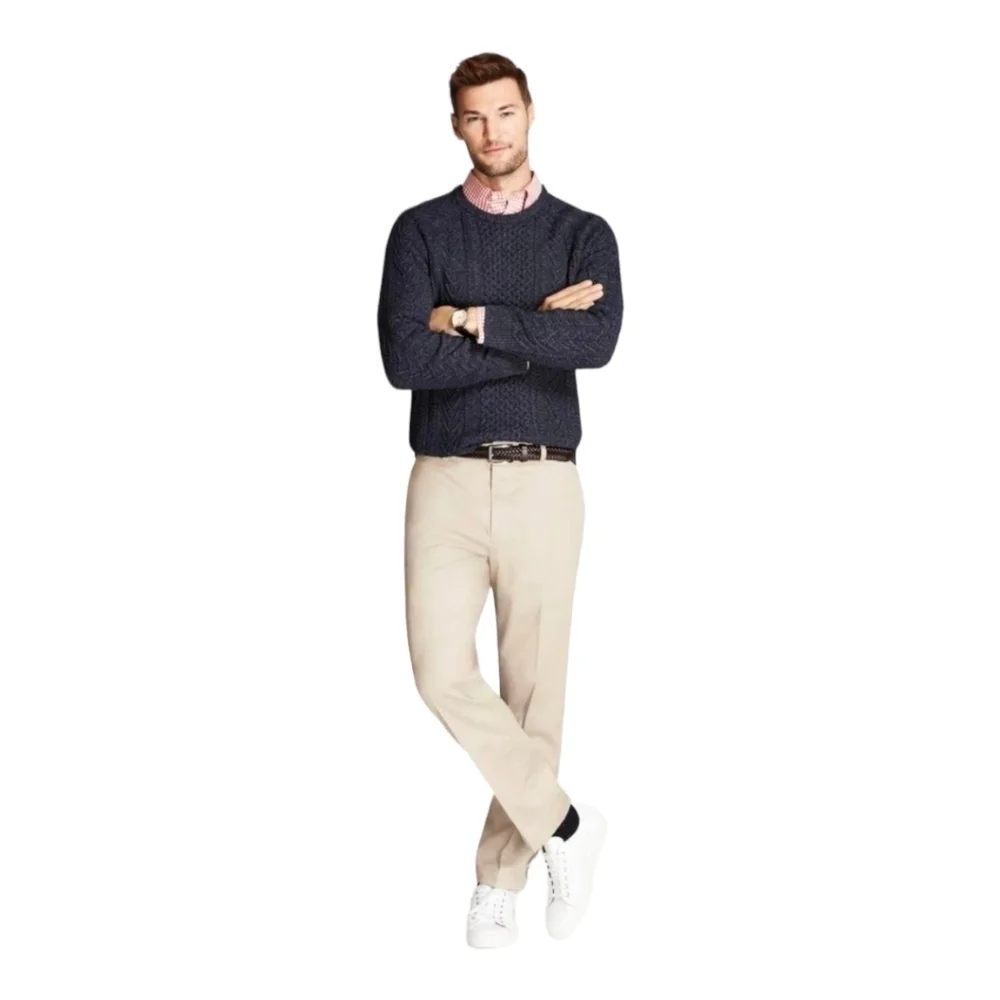 Brooks Brothers Clark Advantage Chino Pants Stretch Straight Fit 38x32 Flaws